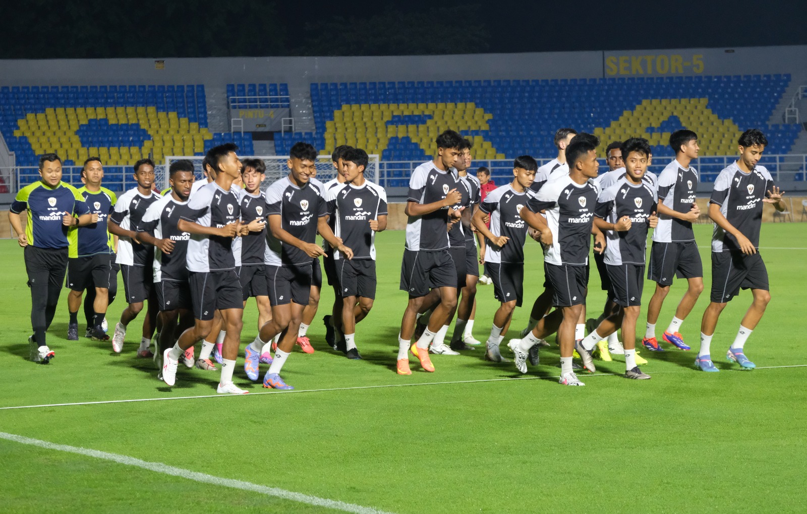 Timnas U-20 Indonesia Latihan di Sidoarjo, Persiapan Hadapi Yordania, Suriah, dan India