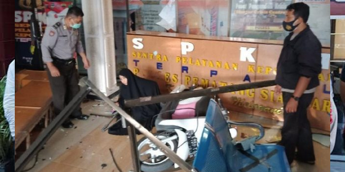 Fakta Baru! Wanita Penabrak SPKT Polres Pematang Siantar Ternyata Anak Purnawirawan