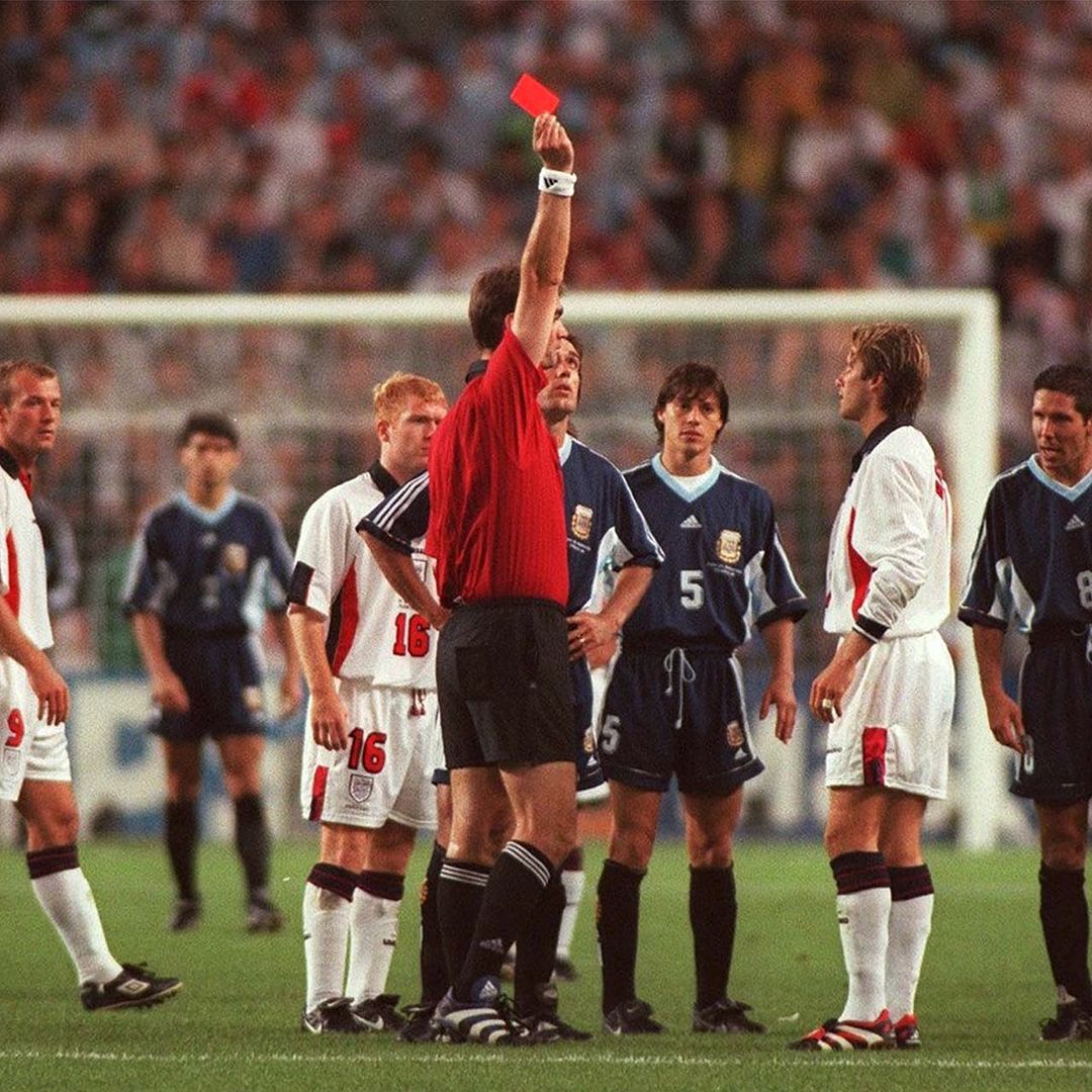 David Beckham Blak-blakan di Serial Dokumenter Netflix, Marah Sama Diego Simeone Saat Tragedi Kartu Merah di Piala Dunia 1998