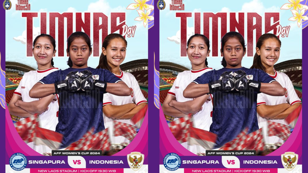 Link Live Streaming Timnas Putri Indonesia vs Singapura di Semifinal Piala AFF Wanita 2024 Hari Ini 2 Desember 2024