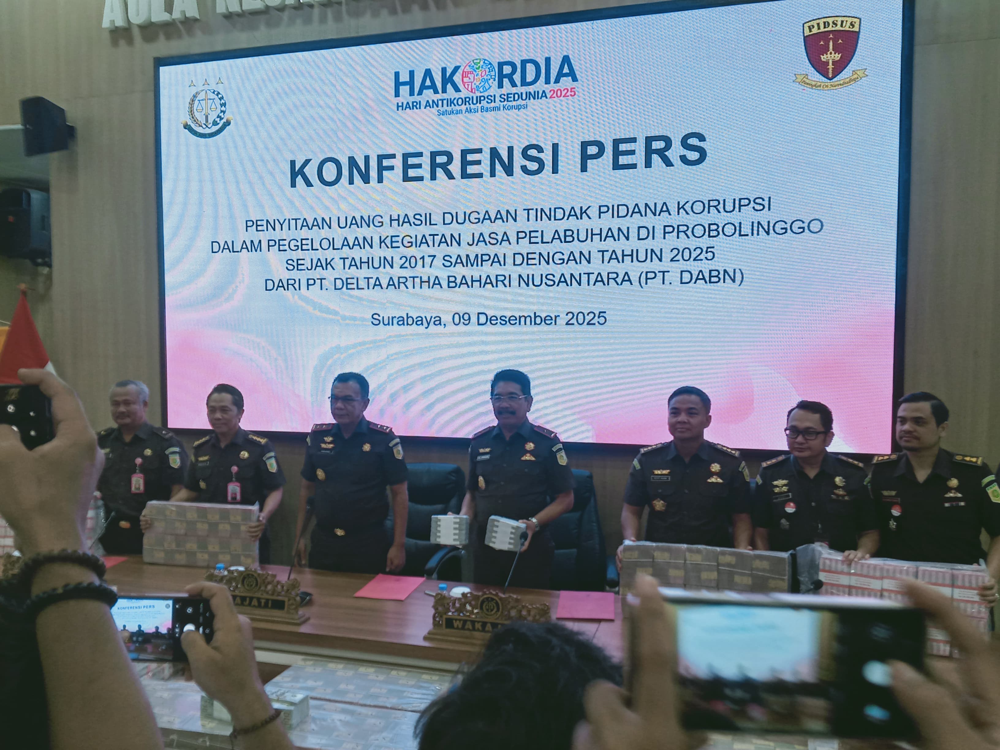 Hakordia 2025, Kejati Jatim Selamatkan Aset Rp47 Miliar dari Kasus Korupsi PT DABN