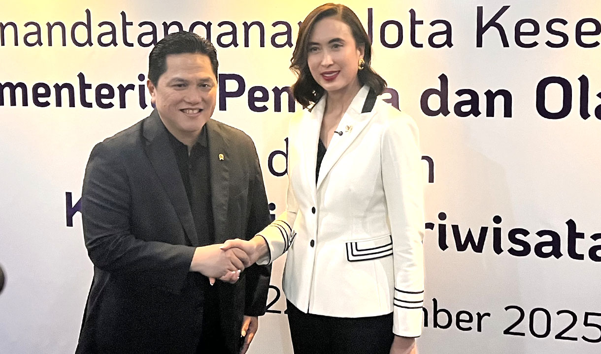 Sinergi Kemenpora dan Kemenpar Optimalkan Potensi Sport Tourism   