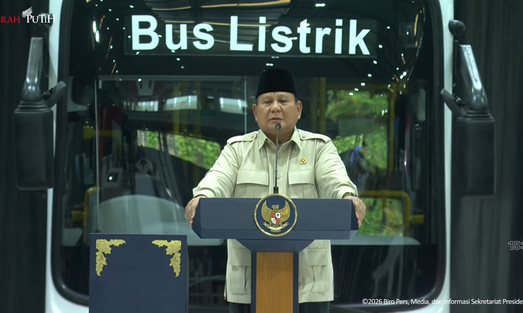 Prabowo Tegaskan Tak Ada Indonesia Gelap: yang Bilang Matanya Buram dan Hatinya Tak Tulus