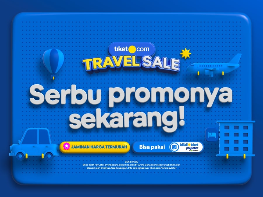 Rayakan Hari Pariwisata Dunia 2023, tiket.com Ajak Masyarakat Telusuri Destinasi Cantik di Dunia dengan Lebih Ekonomis bersama Gelaran Tiket Travel Sa