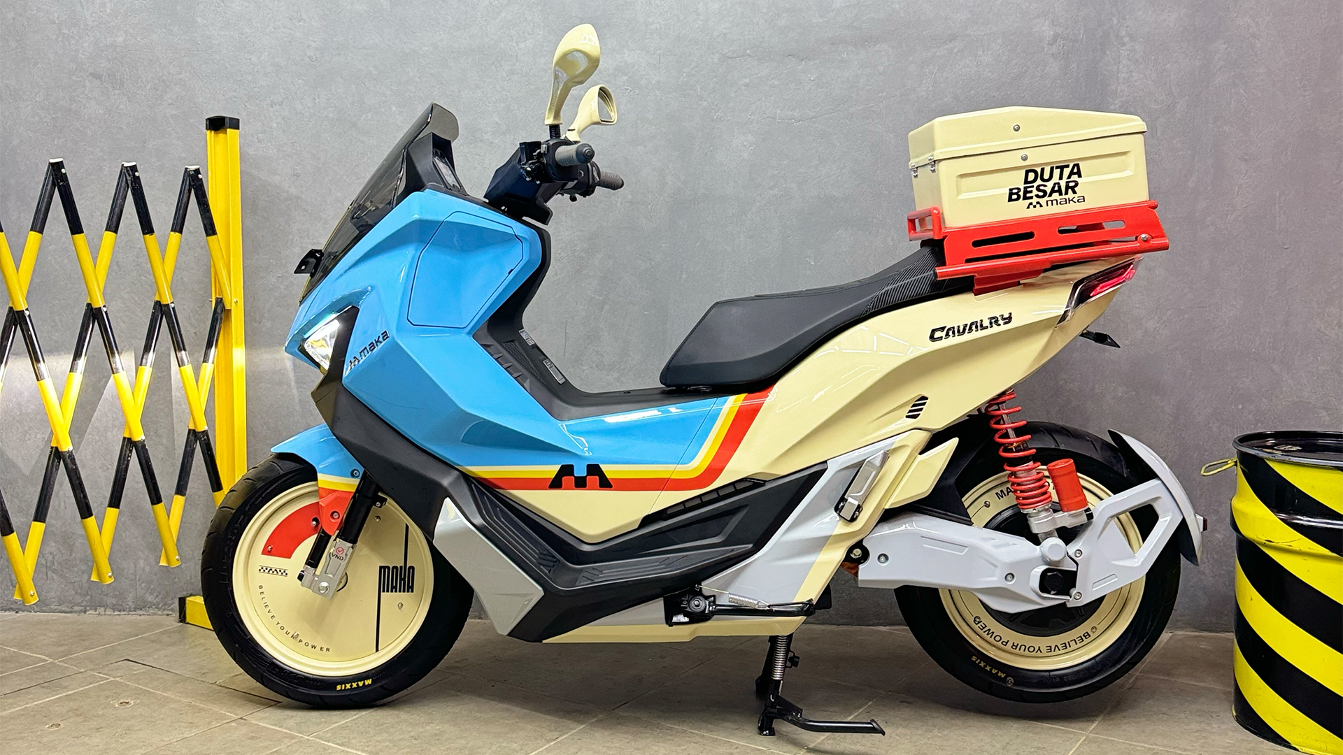 Mau Motor Listrik MAKA Cavalry Modifikasi Gratis? Begini Caranya!