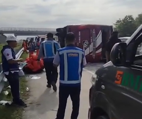 Korban Tewas Kecelakaan Bus Rombongan Partai Hanura Usai Hadiri Kampanye Ganjar-Mahfud di Jakarta Jadi 3 Orang