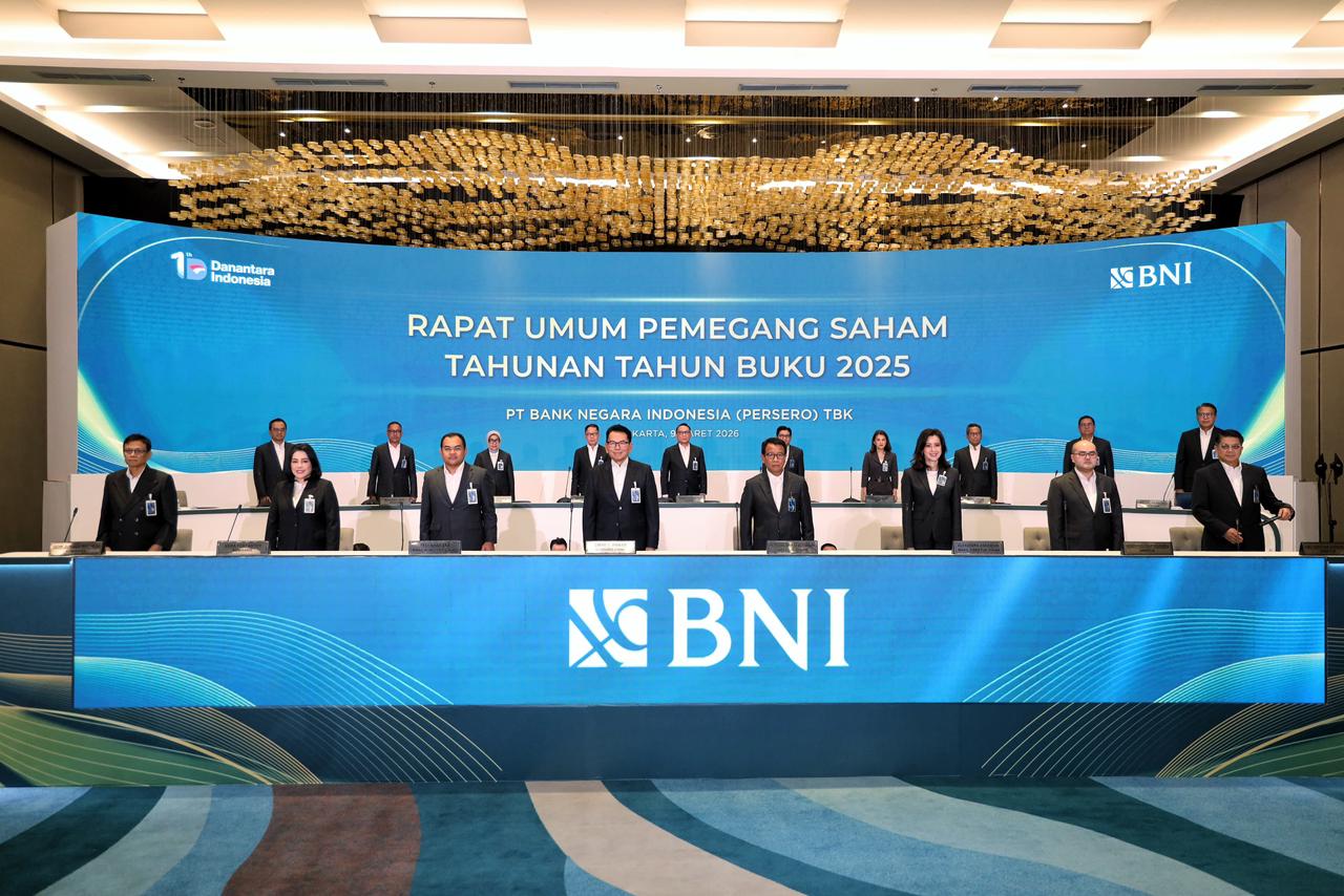 BNI Tebar Dividen Rp13 Triliun, RUPST Juga Setujui Buyback Saham Rp905 Miliar