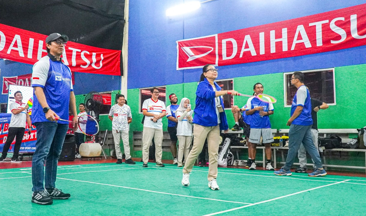 Daihatsu Meriahkan Indonesia Masters 2026 Lewat Fun Badminton 