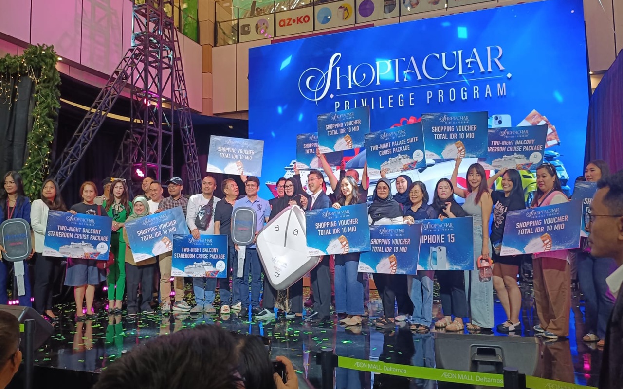 AEON MALL Deltamas Tutup Tahun 2025 dengan Rekor, Undian Mobil EV hingga Sertifikasi GREENSHIP Gold