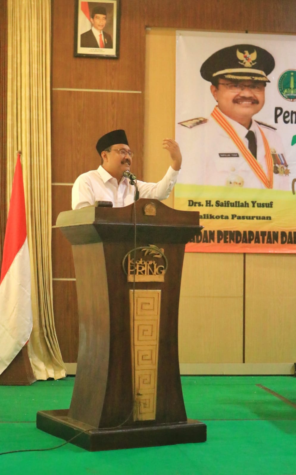 SDM Pelayanan dan Penagihan Pajak Kota Pasuruan Dibekali Tebar Pesona