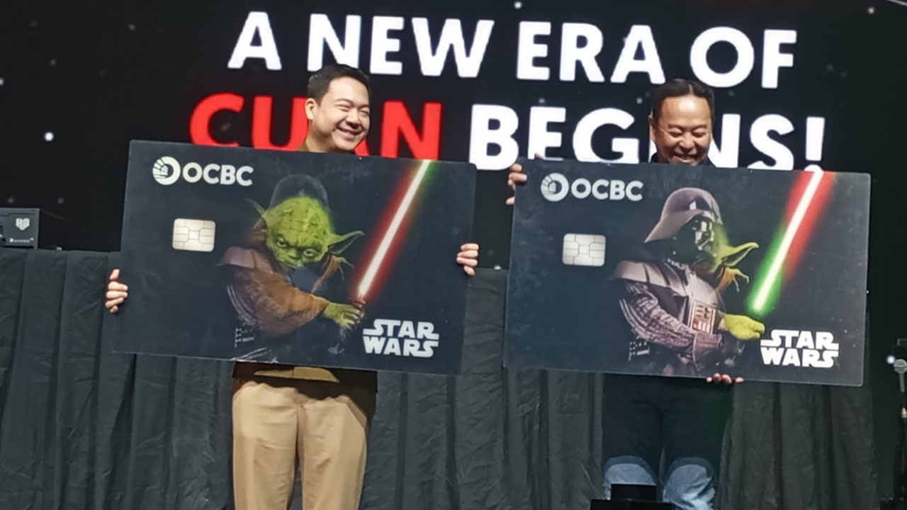 OCBC Bersama Disney Keluarkan Kartu Kredit Spesial 2 Karakter Star Wars Darth Vader dan Master Yoda