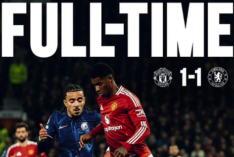 Man United vs Chelsea 1-1: Kebangkitan Setan Merah Tertunda! 