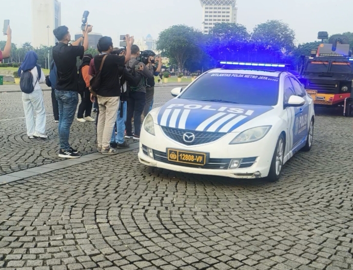HUT ke-80 TNI di Monas, Polda Metro Jaya Kerahkan 1.508 Personel Lalin dan Siapkan Rekayasa