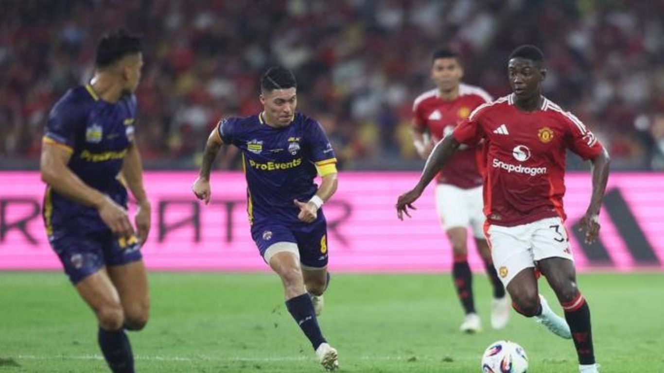 MU Tumbang di Hadapan Fans Asia, Takluk 0-1 dari ASEAN All-Stars