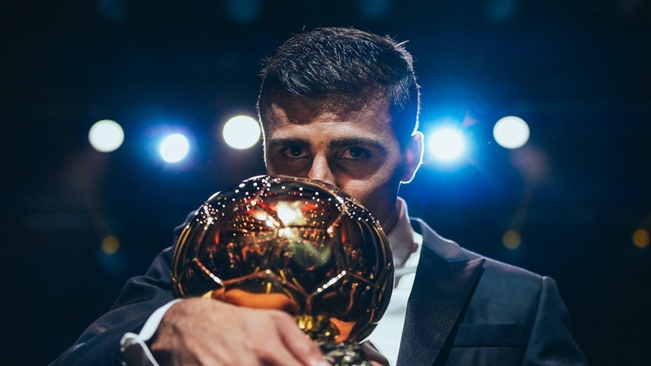 Selamat! Rodri Terpilih Sebagai Pemenang Ballon d'Or 2024