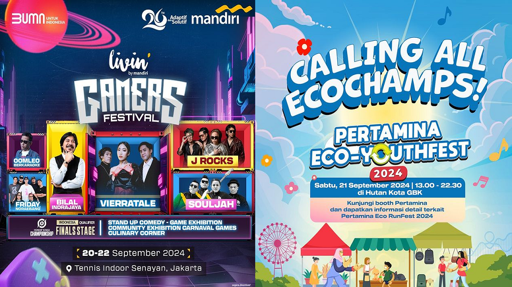 3 Daftar Event GBK Akhir Pekan 21 September 2024, Ada Konser Gratis Vierratale hingga Rizky Febian!