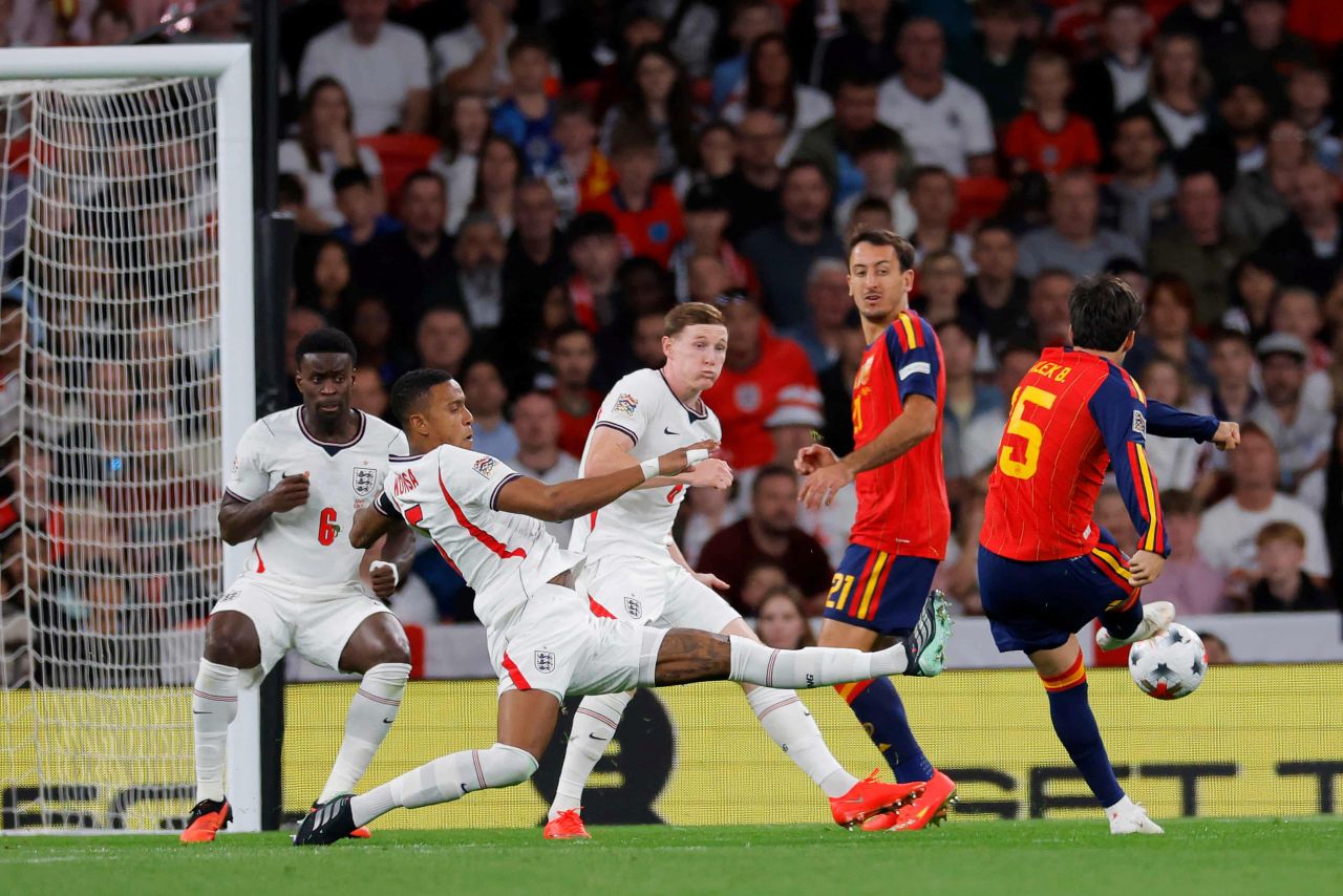 Rating Pemain Inggris yang Dipermalukan Spanyol 2-3, Belakang Diobok-Obok