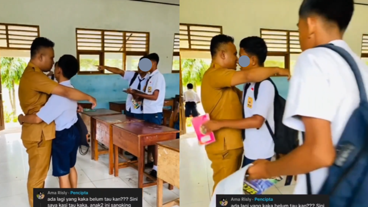 Bikin Merinding Guru SMP Pria di NTT Cium Siswa, Warganet Minta Orangtua Waspada 