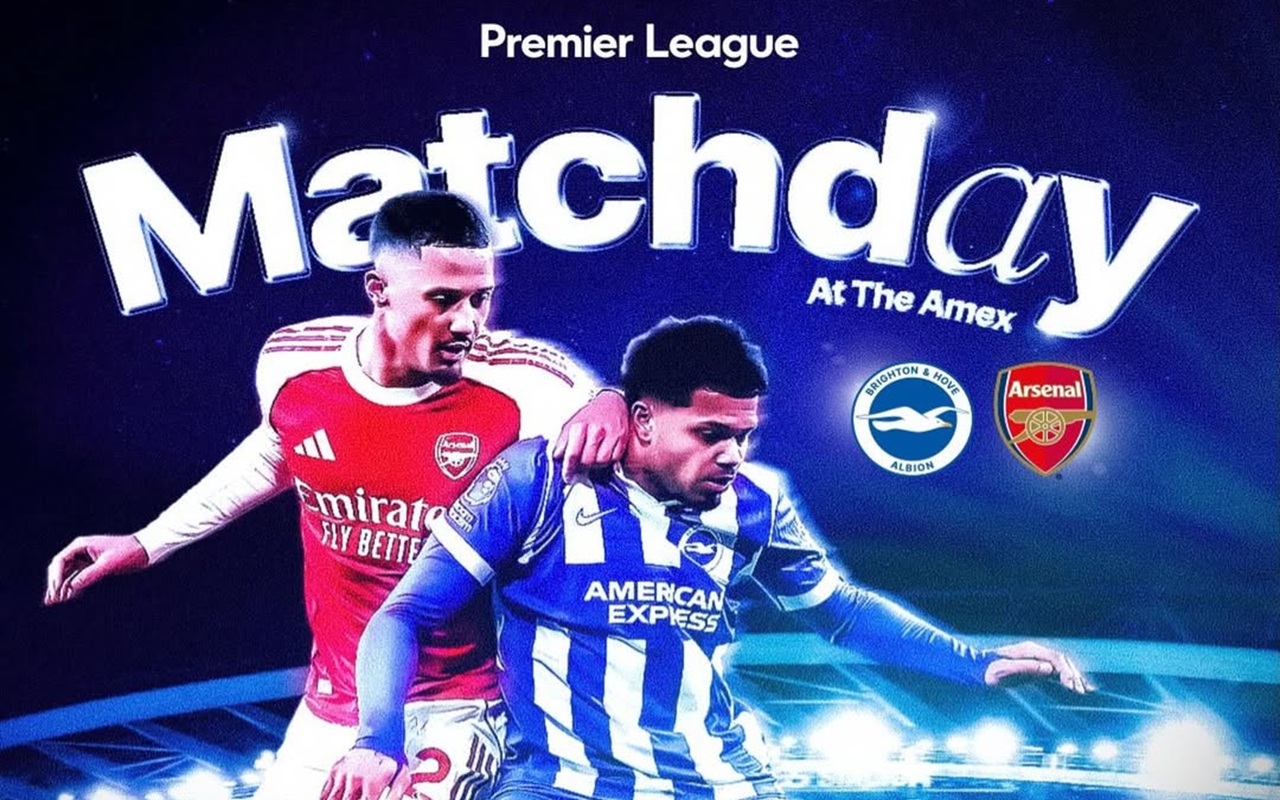 Link Live Streaming Brighton vs Arsenal di Liga Inggris 2025/26, KickOFF: 02.30 WIB