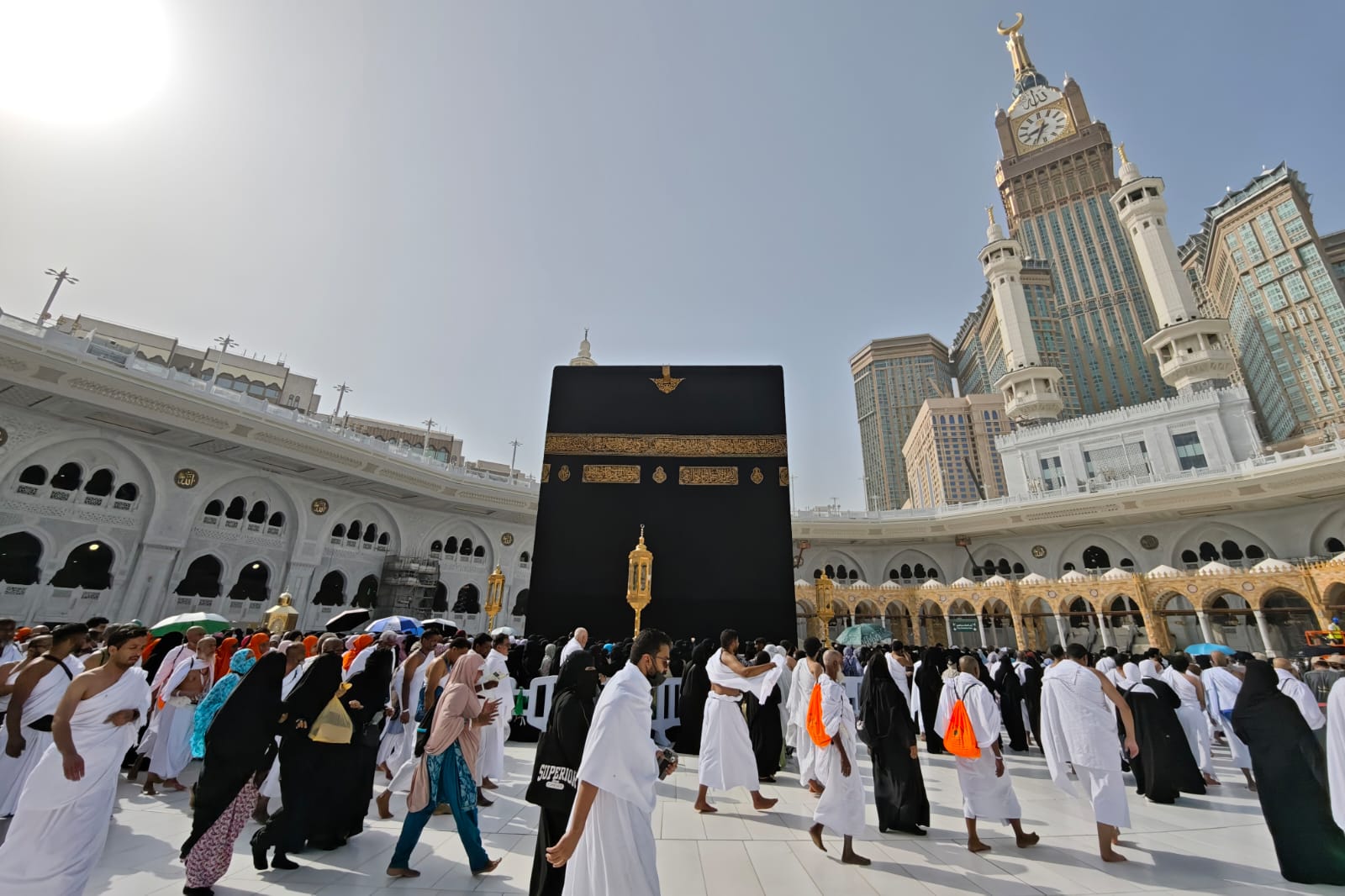 Suhu Arab Saudi Bisa Tembus 44 Derajat Celcius, Jamaah Haji Indonesia Diimbau Tak Paksakan Diri Beribadah