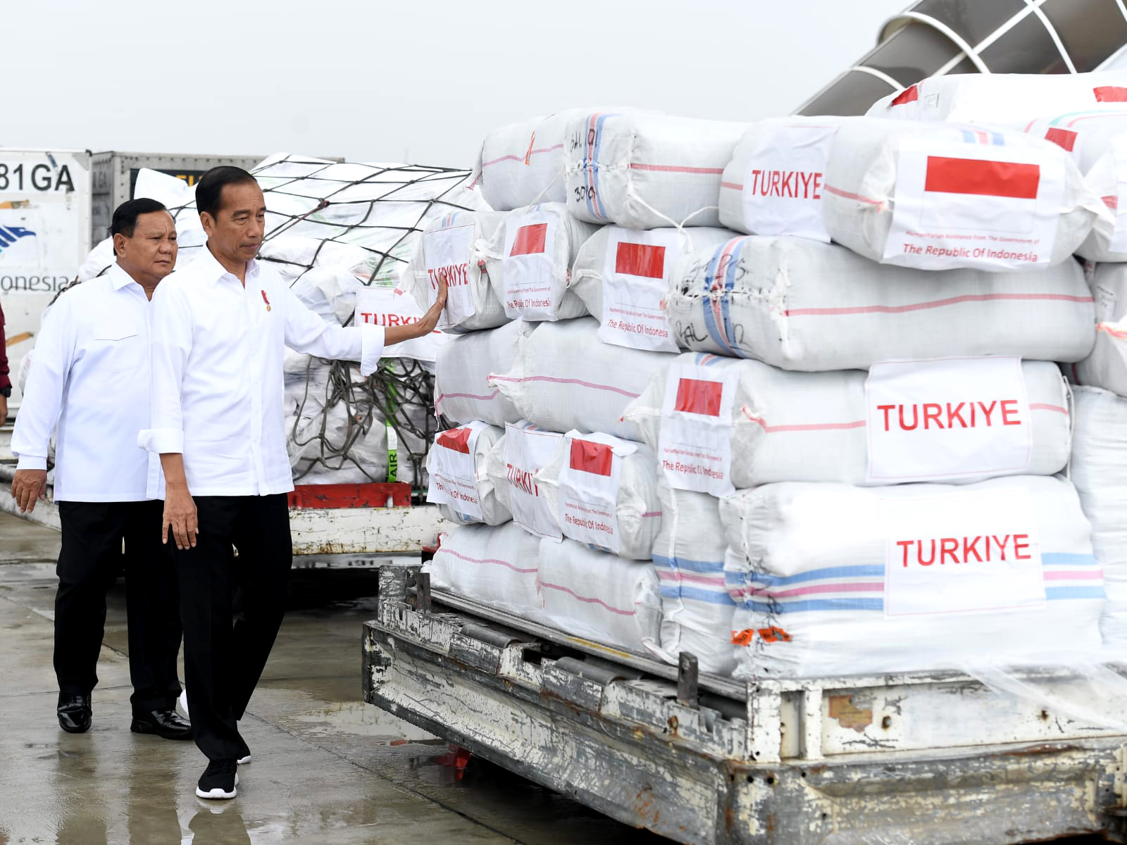 Kirim 140 Ton Bahan Makanan untuk Turkiye-Suriah