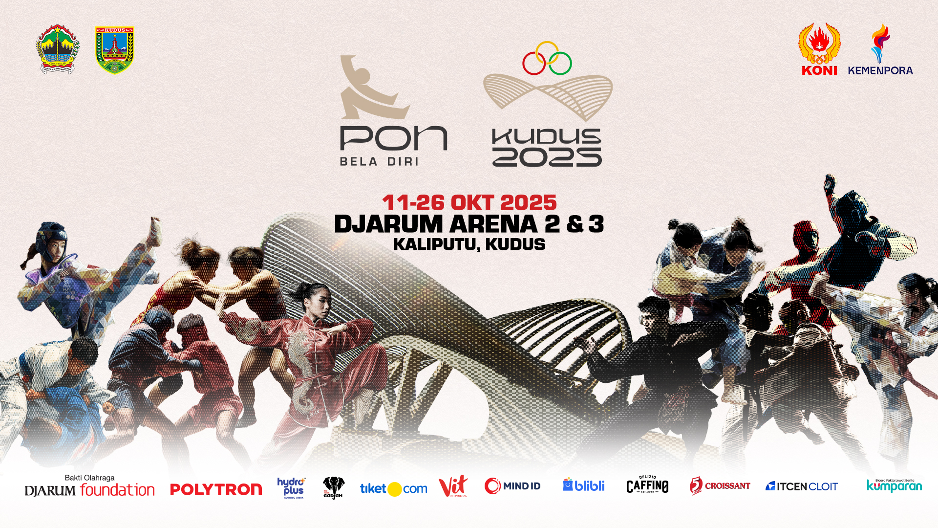 PON Bela Diri 2025, Kudus Siap Sambut Atlet dari Seluruh Provinsi