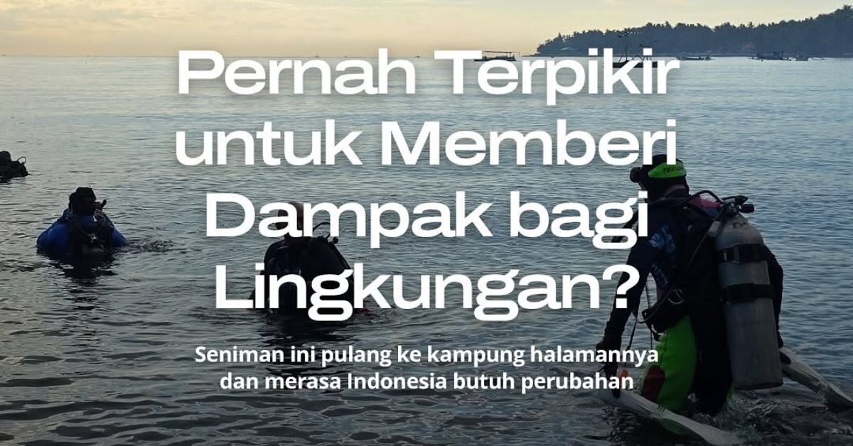 Cerita di Balik Film Dokumenter Bisikan Terumbu yang Tayang pada ARTJOG 2025 