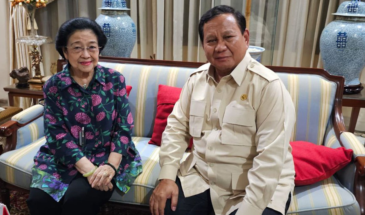 Dasco Beberkan Isi Pertemuan Prabowo dengan Megawati di Teuku Umar