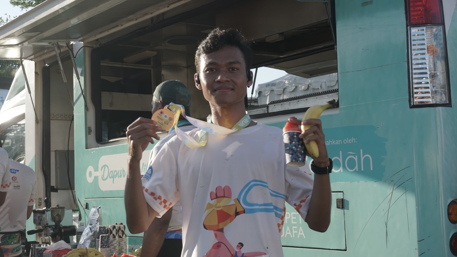 Dukung UMKM Disabilitas, Darling Dompet Dhuafa Hadirkan Jamu Segar di HKB Run 2025