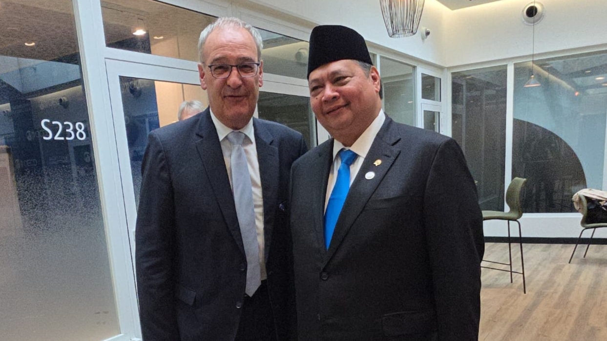 Menko Airlangga Undang Swiss untuk Berkolaborasi di Berbagai Area Strategis