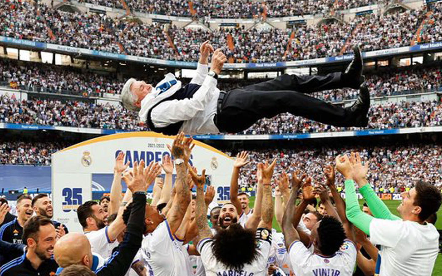 Carlo Ancelotti Bawa Real Madrid Juara!