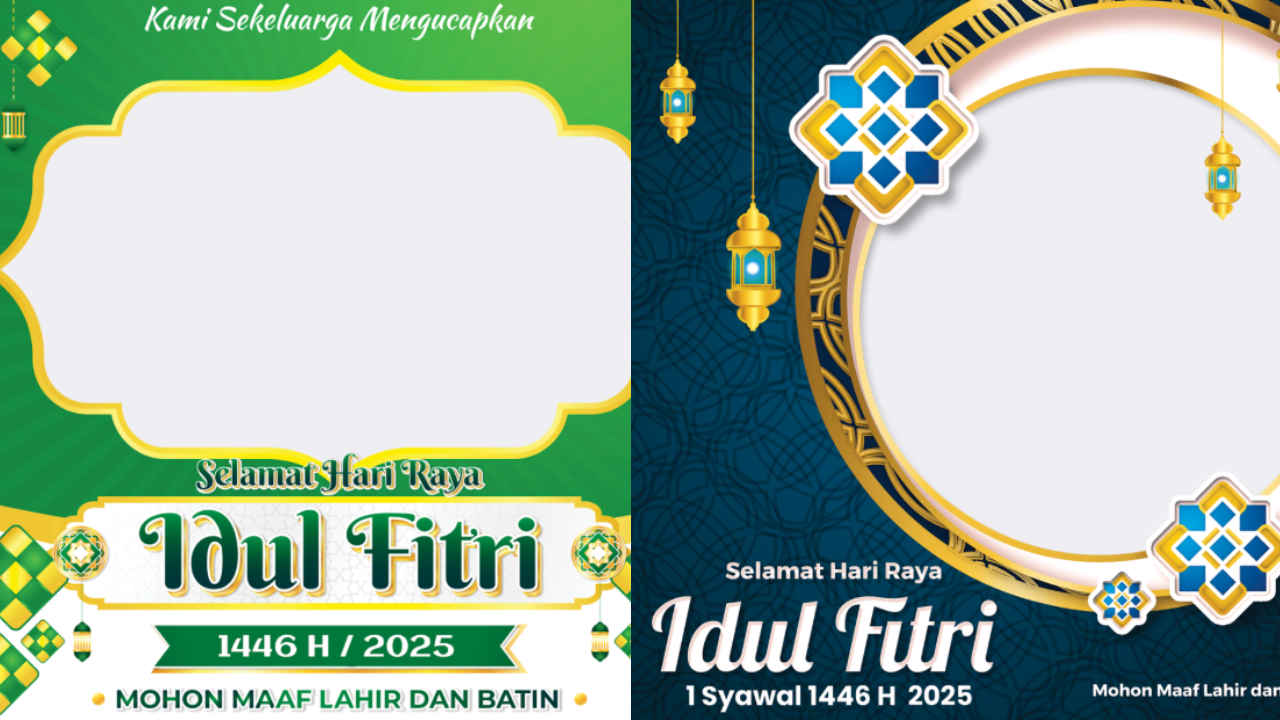 50 Link Twibbon Idul Fitri 2025 Gratis Lengkap Ucapan, Sambut Lebaran di Medsos dengan Meriah