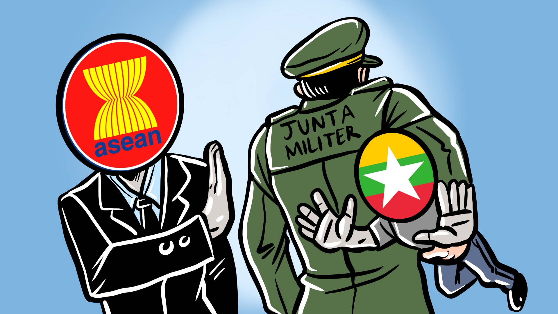 Demokrasi Dimatikan, Myanmar Tak Layak Jadi Anggota ASEAN