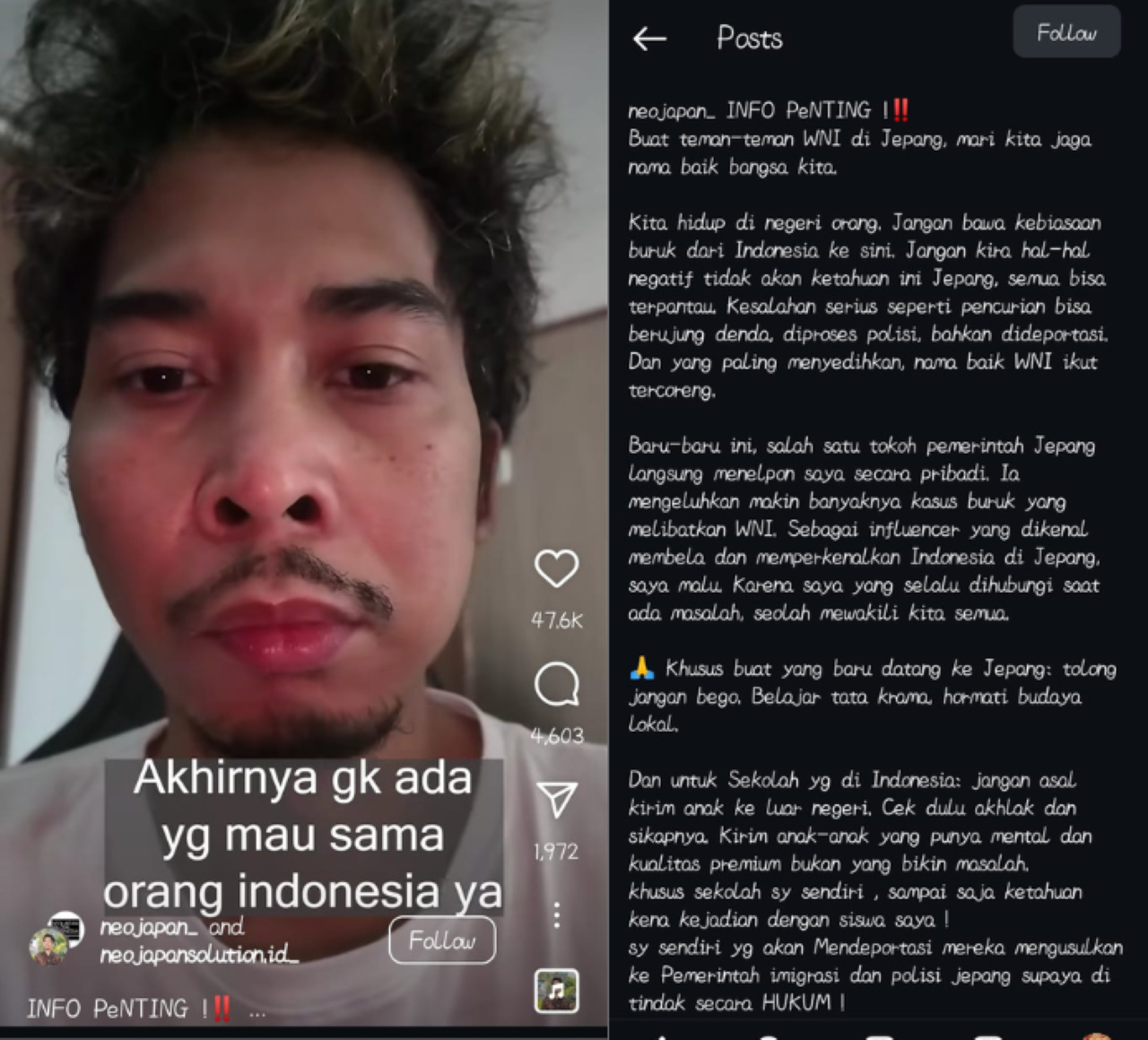 Perilaku Buruk Jadi Sorotan, Kesempatan Kerja WNI di Jepang Terancam Ditutup