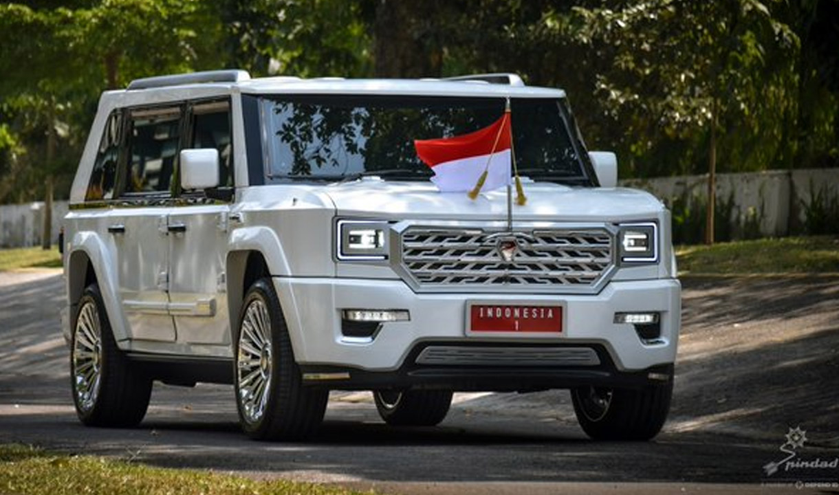 Profil MV3 Garuda Limousine Mobil RI 1 yang Anti Peluru dan Buatan Pindad