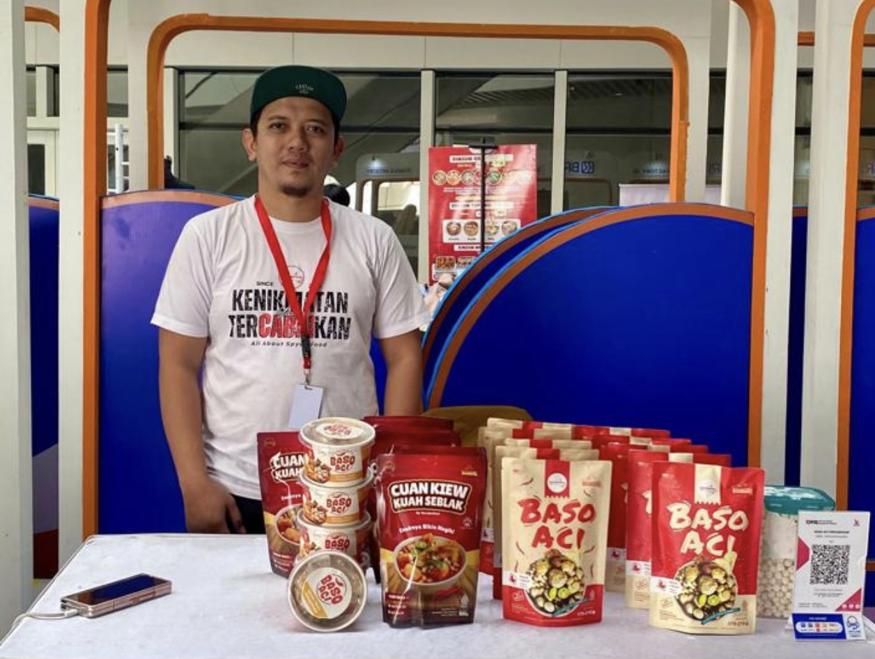 Berawal dari Baso Aci Rumahan, Tercabaikan Kembangkan Kuliner Tradisional Modern lewat Pemberdayaan BRI 