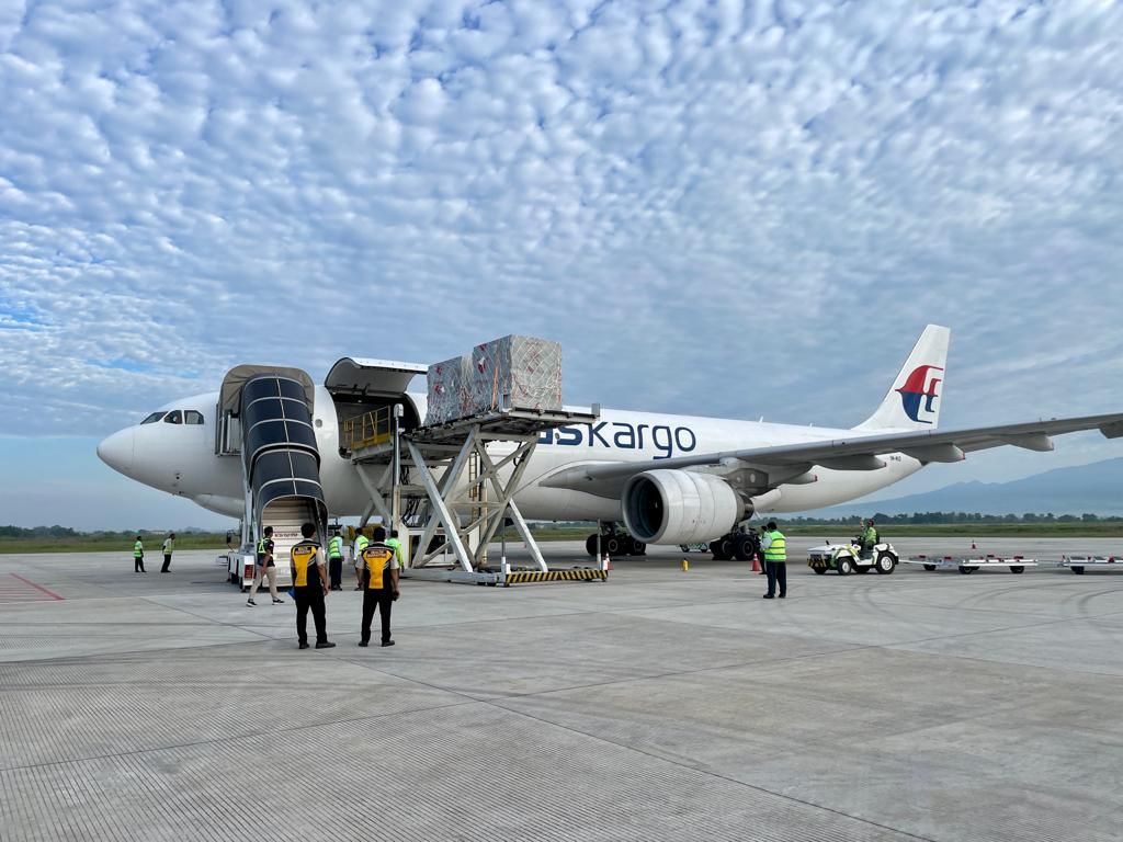 Jelang WSBK 2022 Mandalika, 176 ton Kargo Logistik Sudah Tiba di Bandara Lombok