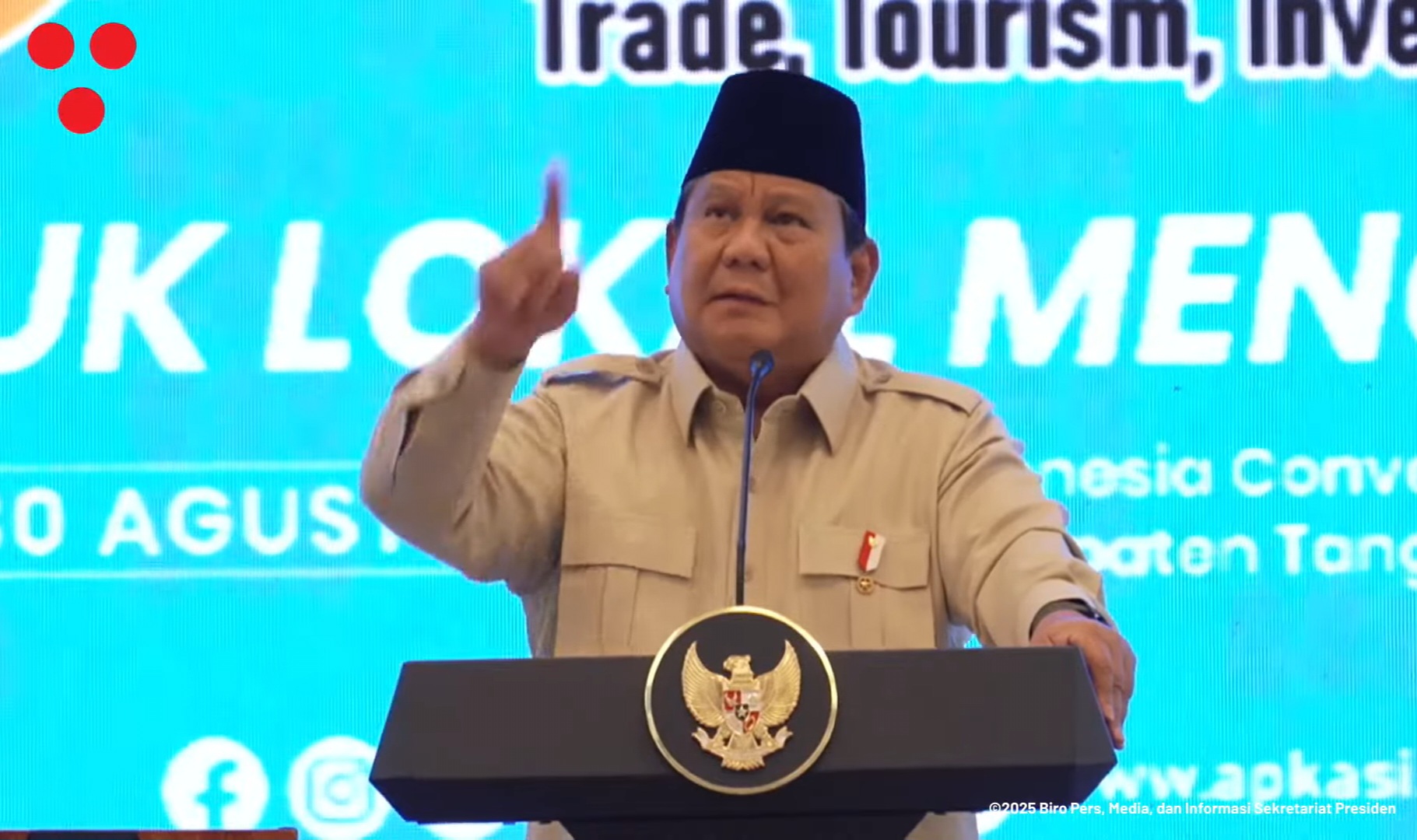 Prabowo: Noel Belum Jadi Kader Gerindra, Tapi Saya Malu