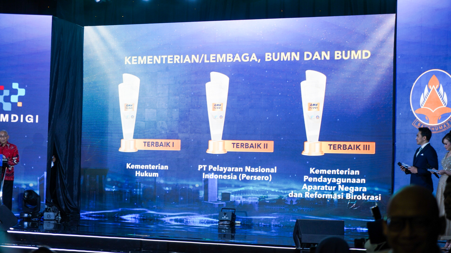 Keren! Kemenkum Juara Pertama AMH 2025 Kategori Medsos