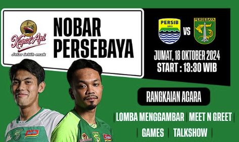 Persebaya Gelar Nobar Lawan Persib di Lagoon Avenue Mall, Bonek Bisa Ketemu Pemain!