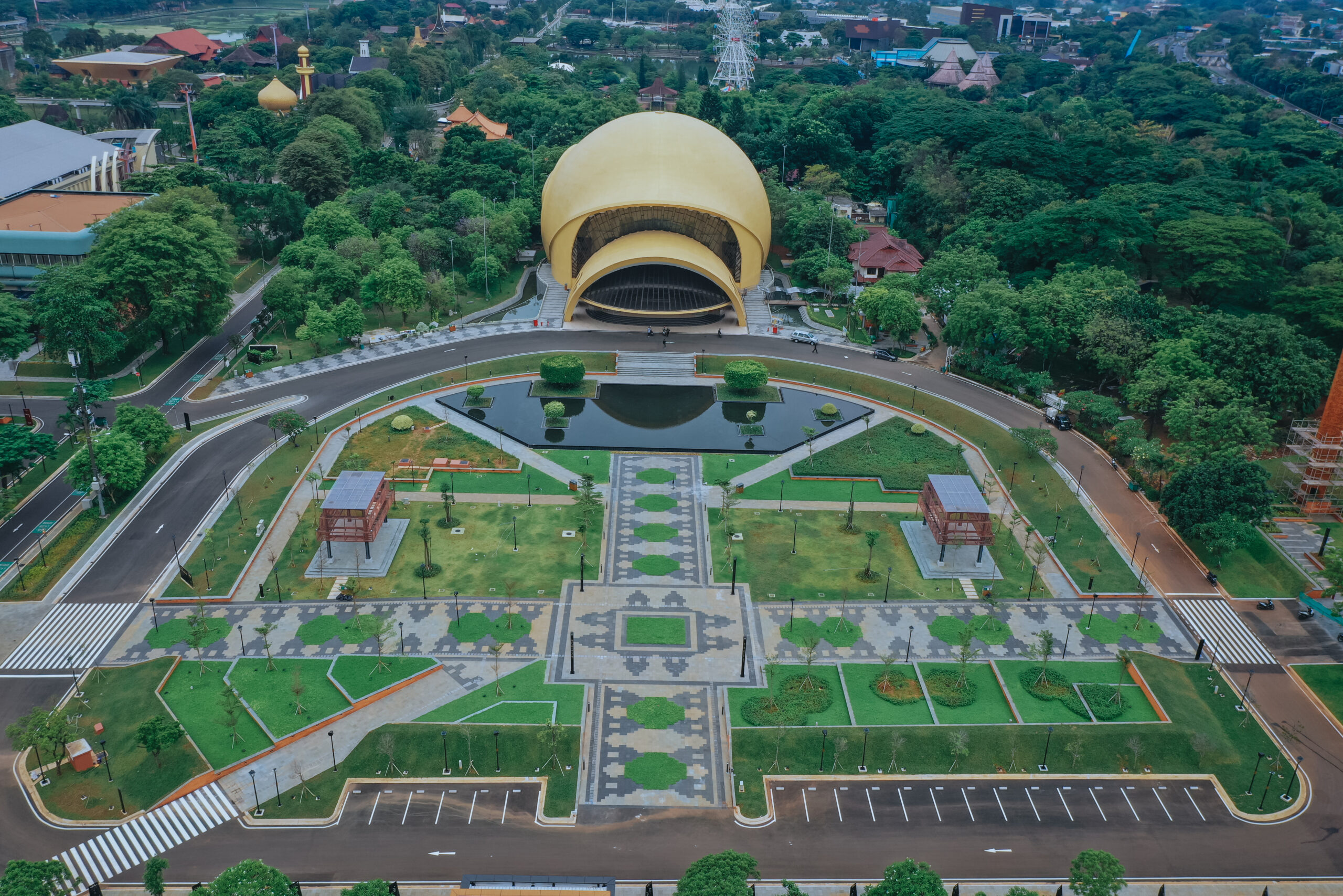 Keong Mas Jadi Lokasi Salat Idul Fitri 1447 H di TMII
