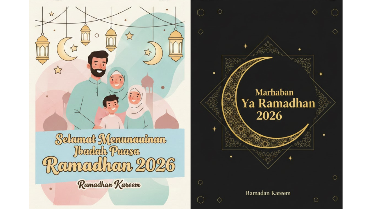 10 Prompt Gemini AI Buat Poster Menyambut Ramadhan 2026, Cuma Salin Teks Ini Hasil Langsung Jadi