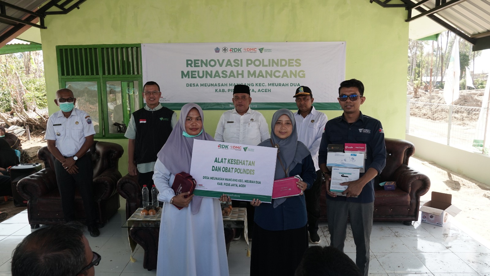 Dompet Dhuafa Bersama Pemerintah Pulihkan Polindes Guna Tunjang Kesehatan Penyintas Banjir