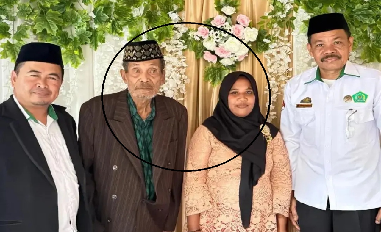 Viral Kakek 110 Tahun Menikahi Wanita 27 Tahun di Sulsel, Bukti Cinta Lintas Generasi!