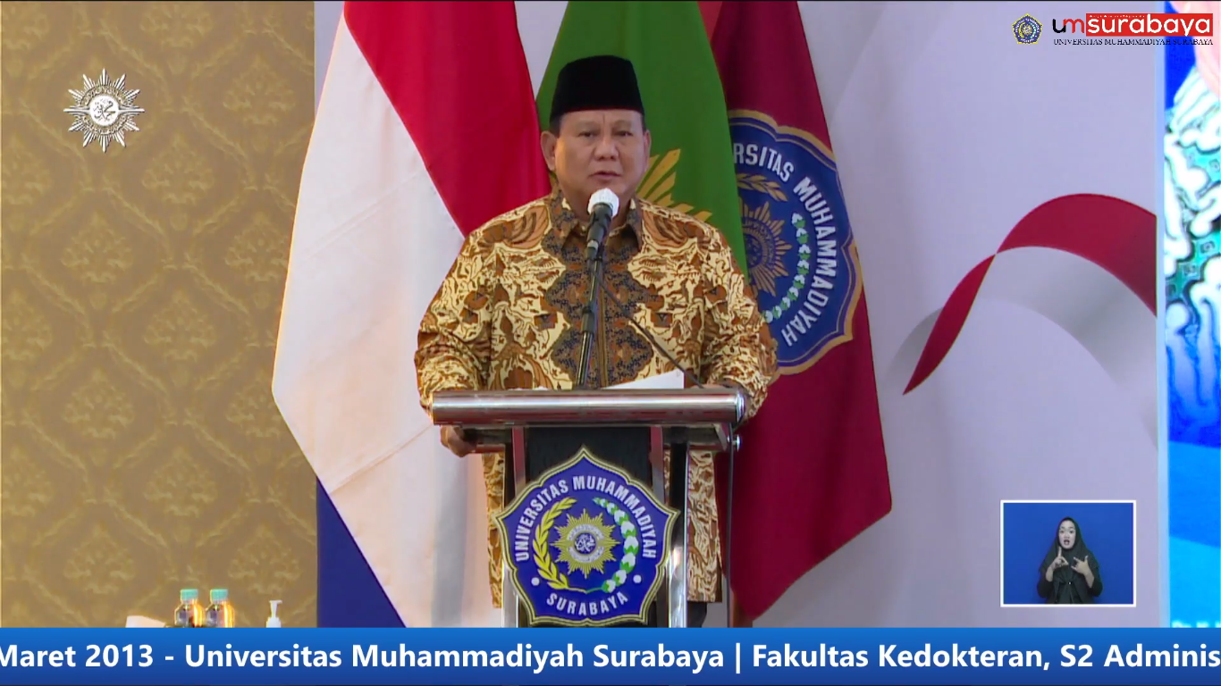 Di Hadapan Warga Muhammadiyah, Prabowo Janji Indonesia Tidak Lagi Impor BBM 