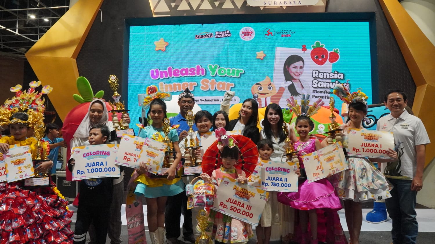 Grand Final The Rising Kids Season 3 di Ciputra World Mall, Hadirkan Ragam Ekspresi dan Kreativitas Anak