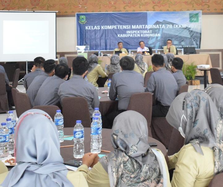 Tingkatkan Integritas, Inspektorat Gelar Kelas Kompetensi Martadinata