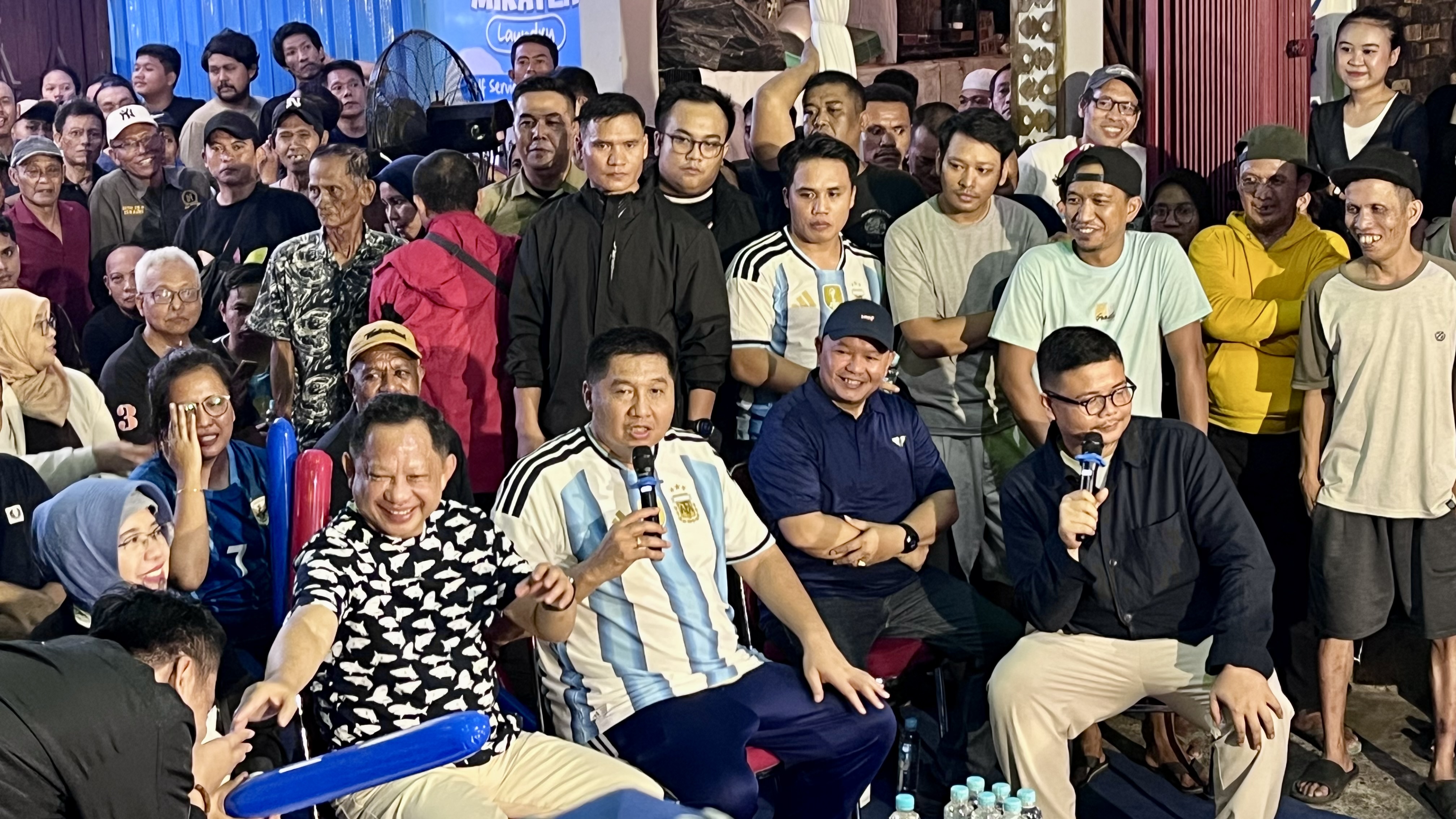 Nobar Final Piala Dunia 2026 Spanyol VS Argentina, Ara dan Tito Kompak Dukung Messi Cs