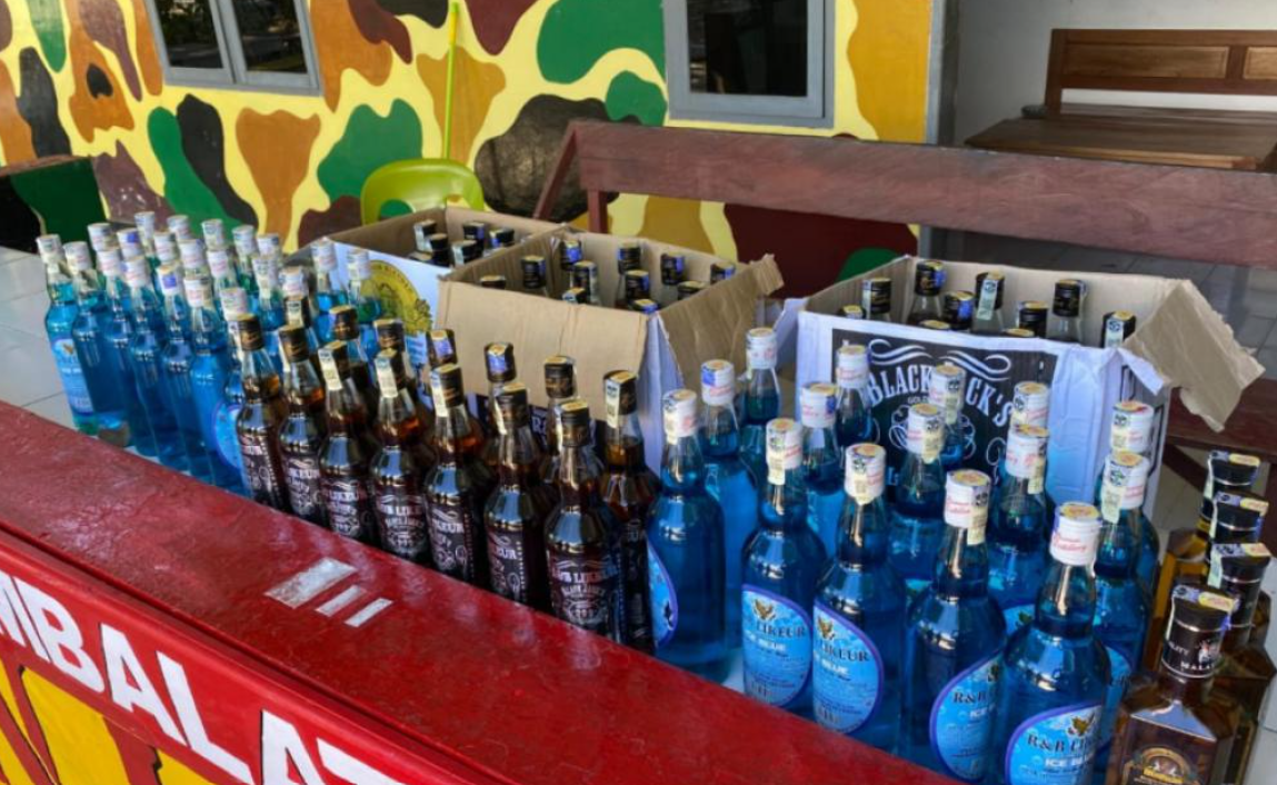 TNI AL Gagalkan Penyelundupan Sabu dan Miras Ilegal di Perbatasan Ambalat-Sebatik