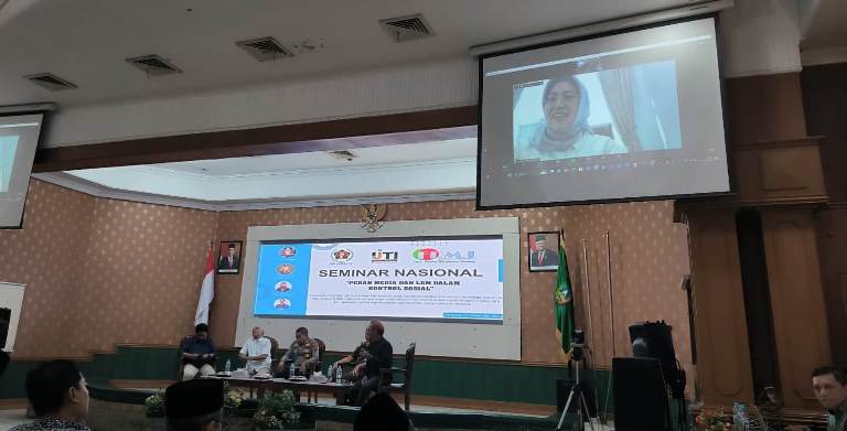 Seminar Nasional Kolaborasi PWI, IJTI, Serta FRMJ: Peran Wartawan dan LSM Dalam Kontrol Sosial